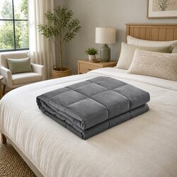Confidently Relax with a 9kg Weighted Blanket