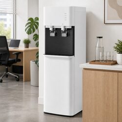 Water Cooler Dispenser Bottom Loading Hot Cold Dual Tap Chiller Filter Purifier