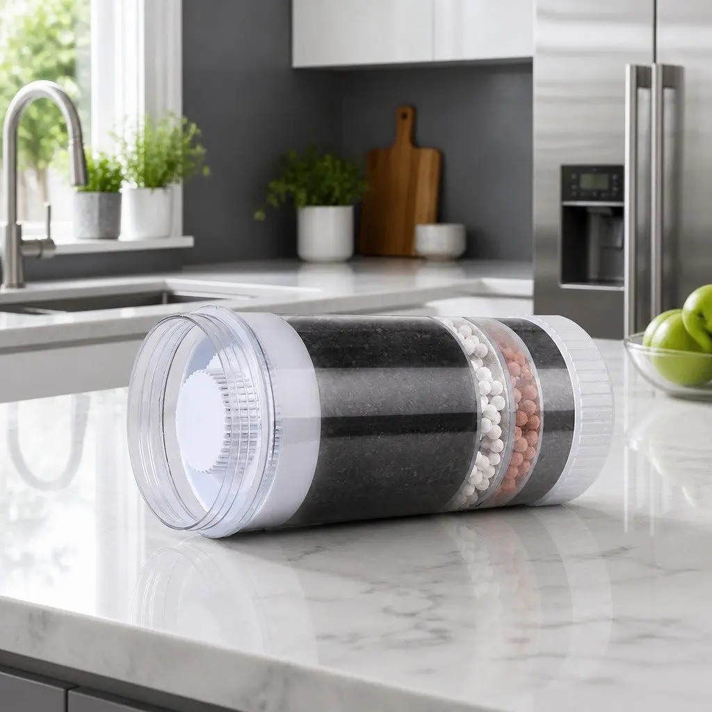Water Filter Dispenser White 7-Stage Filtration System Kitchen Purifier