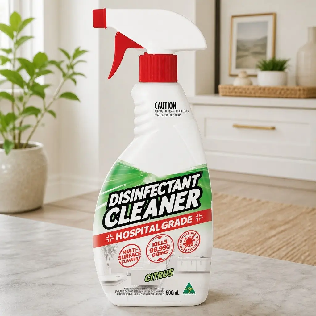Disinfectant Spray Citrus 500ml Hospital Grade Multi Surface Cleaner