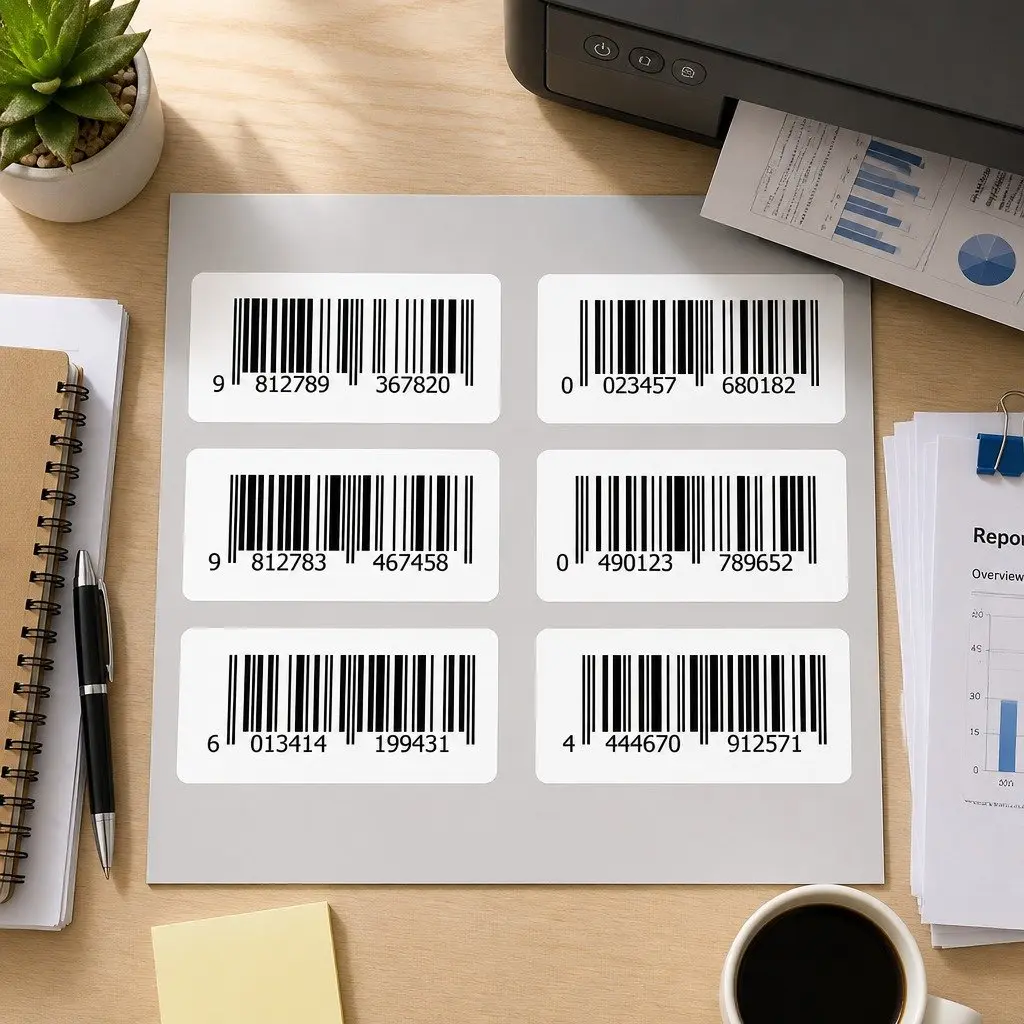A4 White Matte Self Adhesive Label Sheets 100 Pack 21 Labels Per Sheet Strong Adhesive Smooth Printing