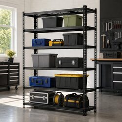 5-Tier Steel Shelving Rack—Your Storage Solution