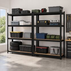 Compact 2x1.8M Garage Shelf - Smart Storage Solution