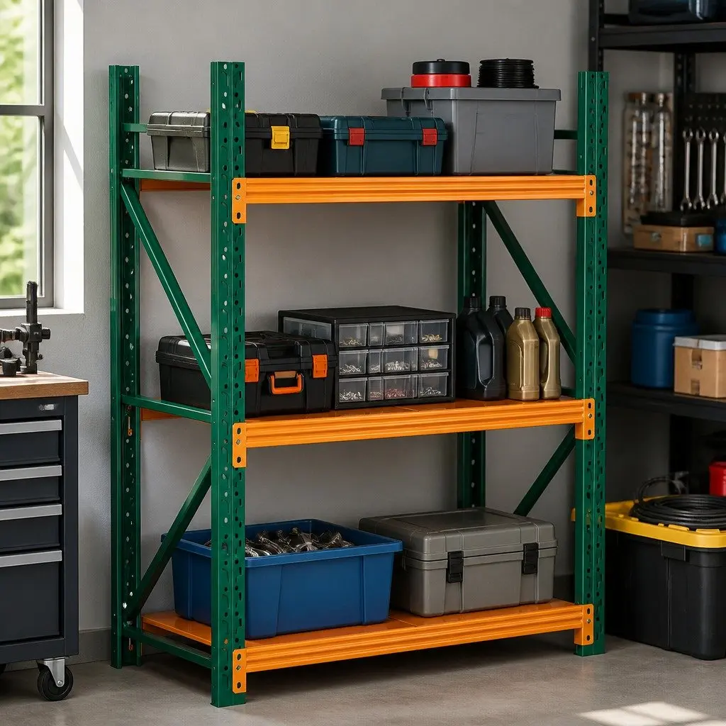 Garage Storage Rack with Adjustable Shelves