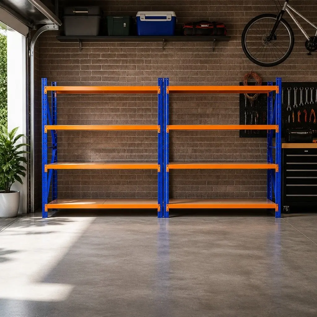 4M Warehouse Shelving Rack with Adjustable Shelves