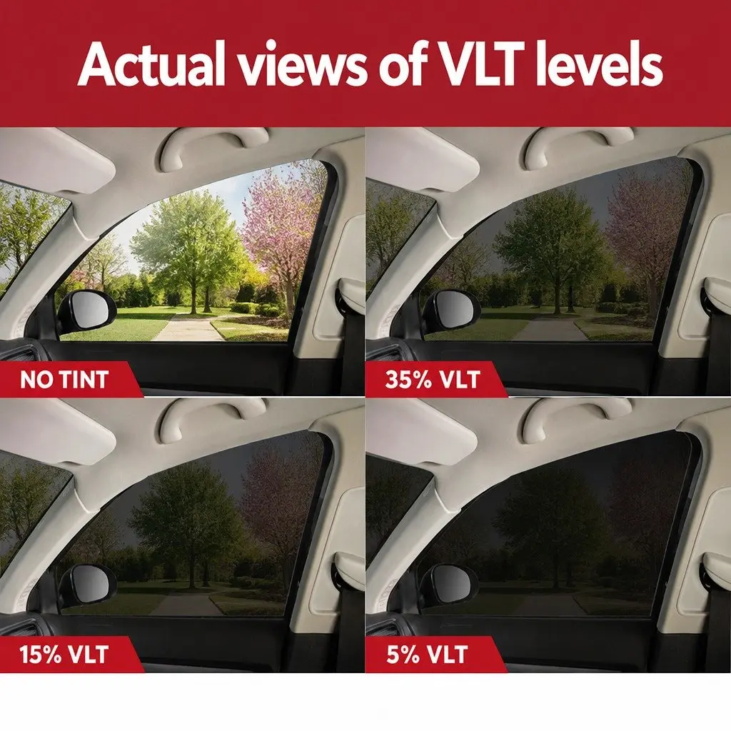 Window Tint Film Roll Black 100cm x 30m 35% VLT UV Protection