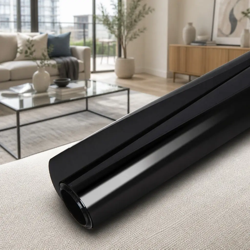 Window Tint Film Roll Black 100cm x 30m 5% VLT UV Protection Heat Reduction