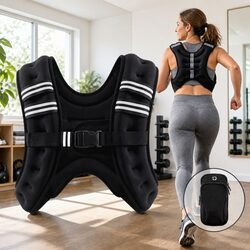 Confidently Conquer Workouts with a 10kg Weighted Vest