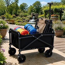 Versatile Garden Cart Folding Trolley for Outdoor Adventures