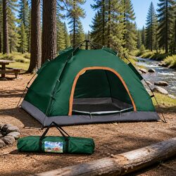 Compact 2–3 Person Pop-Up Tent for Easy Camping