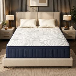 34cm Queen Mattress: Confident Comfort with Pocket Springs