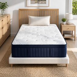 Compact Single Mattress with Pocket Springs and Foam