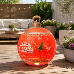 Compact and Bright 60cm Inflatable Christmas Decoration