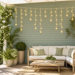 Effortless 160 LED Icicle Lights for Your Festive Needs