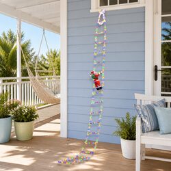 Concise 3.5M Christmas Ladder Lights with 300 Multicoloured LEDs