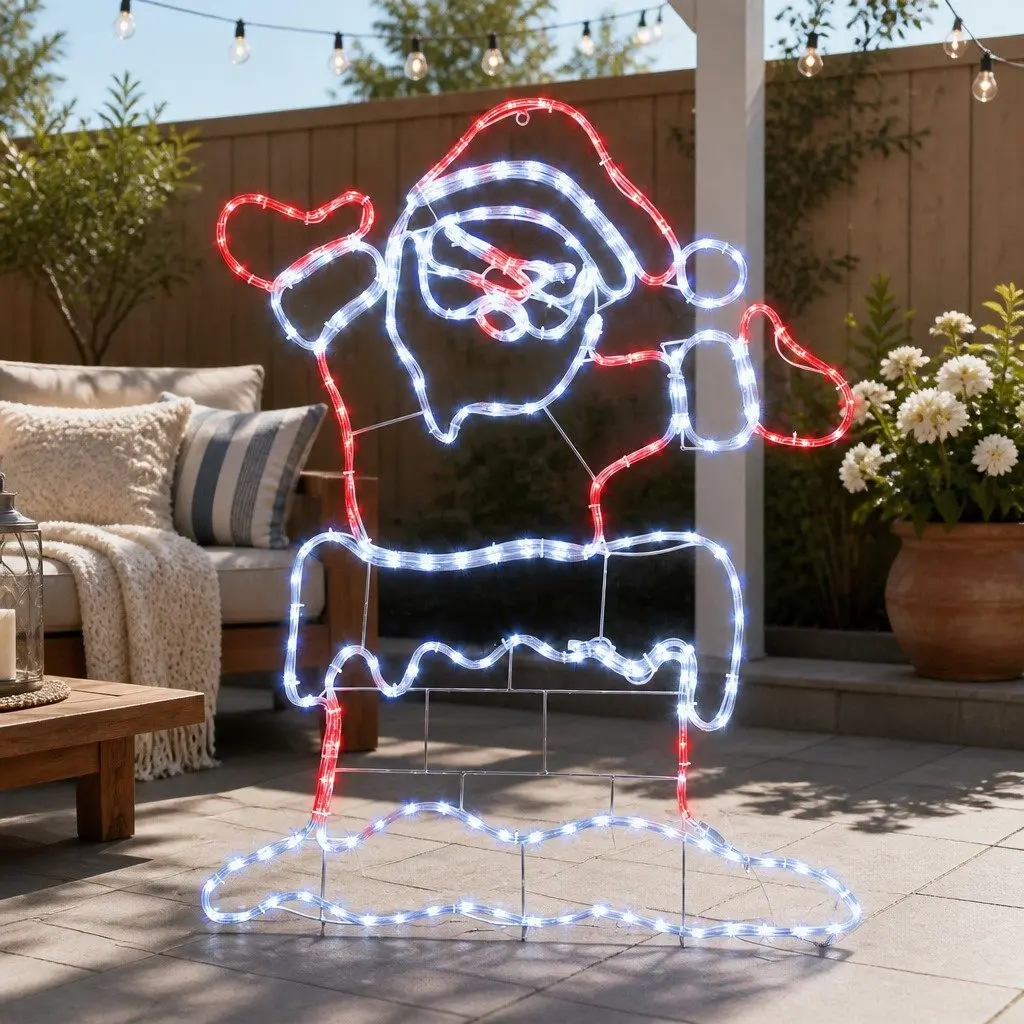 248 LED Multicoloured Christmas Lights for Decoration