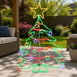 Short and Sweet: LED Christmas Light with 288 Bulbs