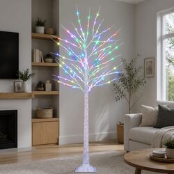 Compact 1.7M Christmas Tree with 120 LED Lights
