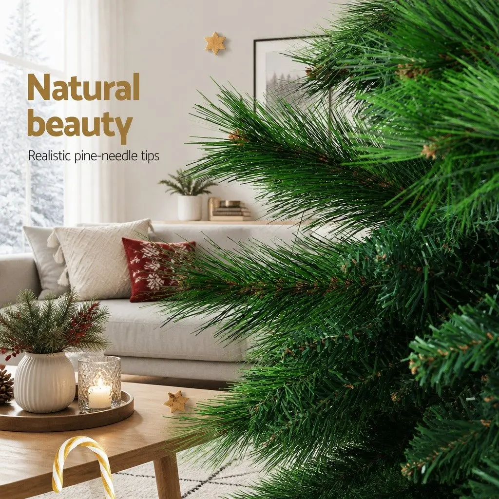 Christmas Tree Green 1.8M Artificial Pine Tree 1024 Tips Holiday Decoration