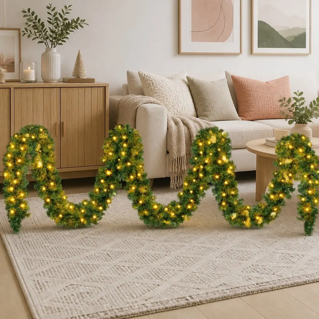 10M Green Garland