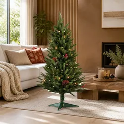 Short and Sweet: 90cm Christmas Tree with LED Lights