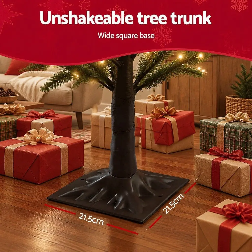 Pre-lit LED Christmas Tree Green 1.8M 8 Light Modes
