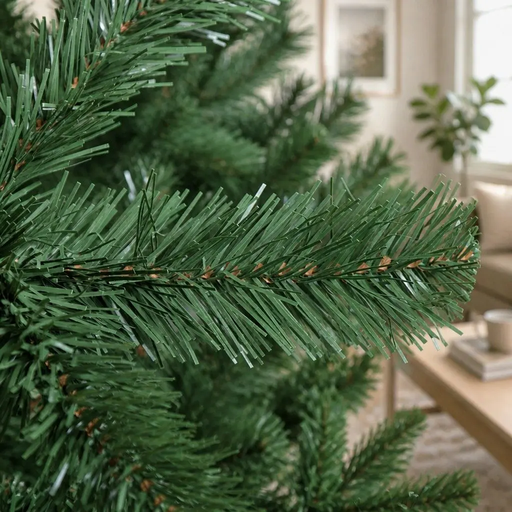 Christmas Tree 1.8m Artificial Xmas Tree Green 300 Tips Home Holiday Decoration