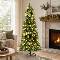 1.8M LED Christmas Tree - Simple and Effective Decor