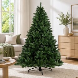 1.8m Green Christmas Tree: Easy to Assemble