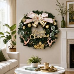 Confidently Festive 60CM Green Christmas Wreath
