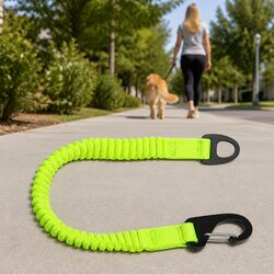 Bungee Leash Extension Yellow Large Dog Walking Attachment Control Lead