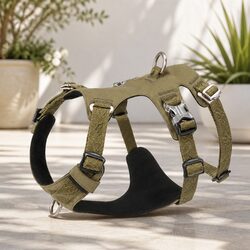 Dog Harness No Pull Escape Proof XL Adjustable Reflective Safety Walking