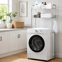 Compact and Efficient 2-Tier Laundry Organizer