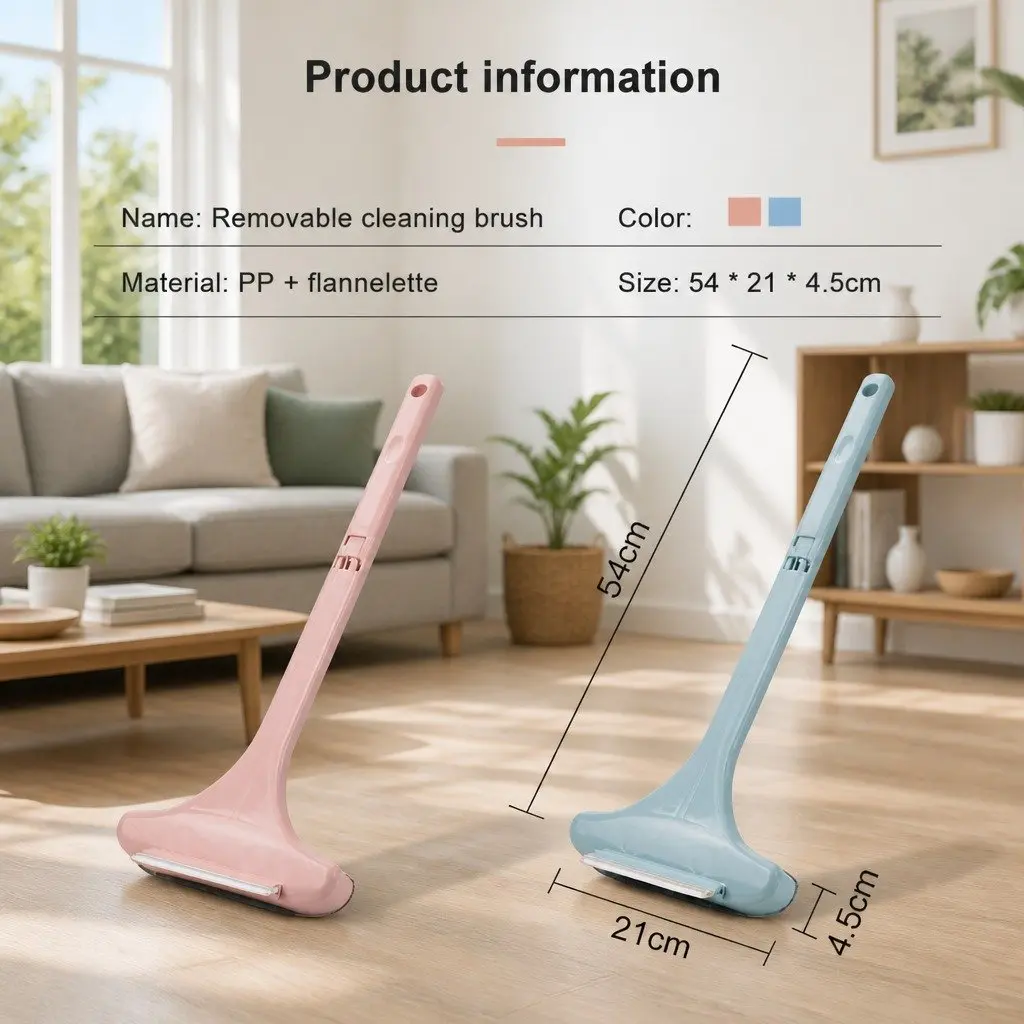 Double Sided Window Cleaning Brush Blue Multifunctional Tool