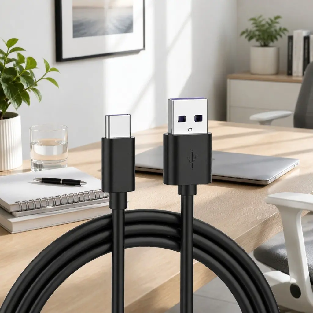 USB-C to USB-C PD Fast Charge Cable 40W Power Charger Lead