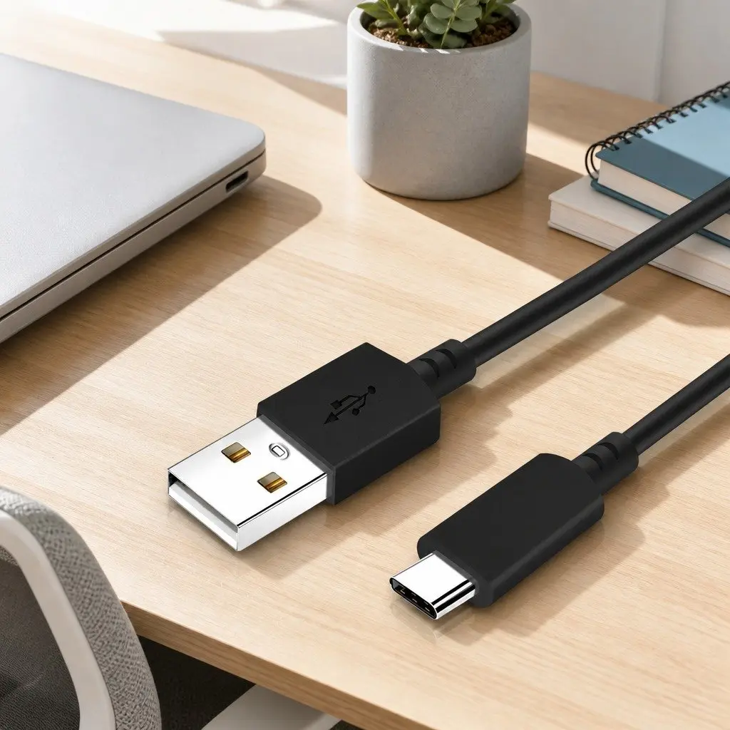 USB-C to USB-C PD Fast Charge Cable 40W Power Charger Lead