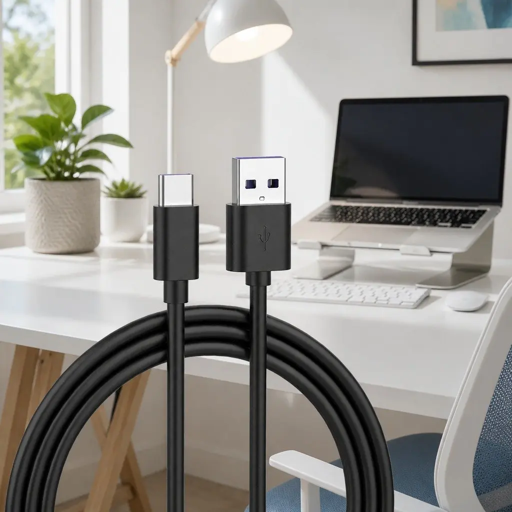 USB to USB-C Fast Charging Cable For Samsung Huawei Android Devices