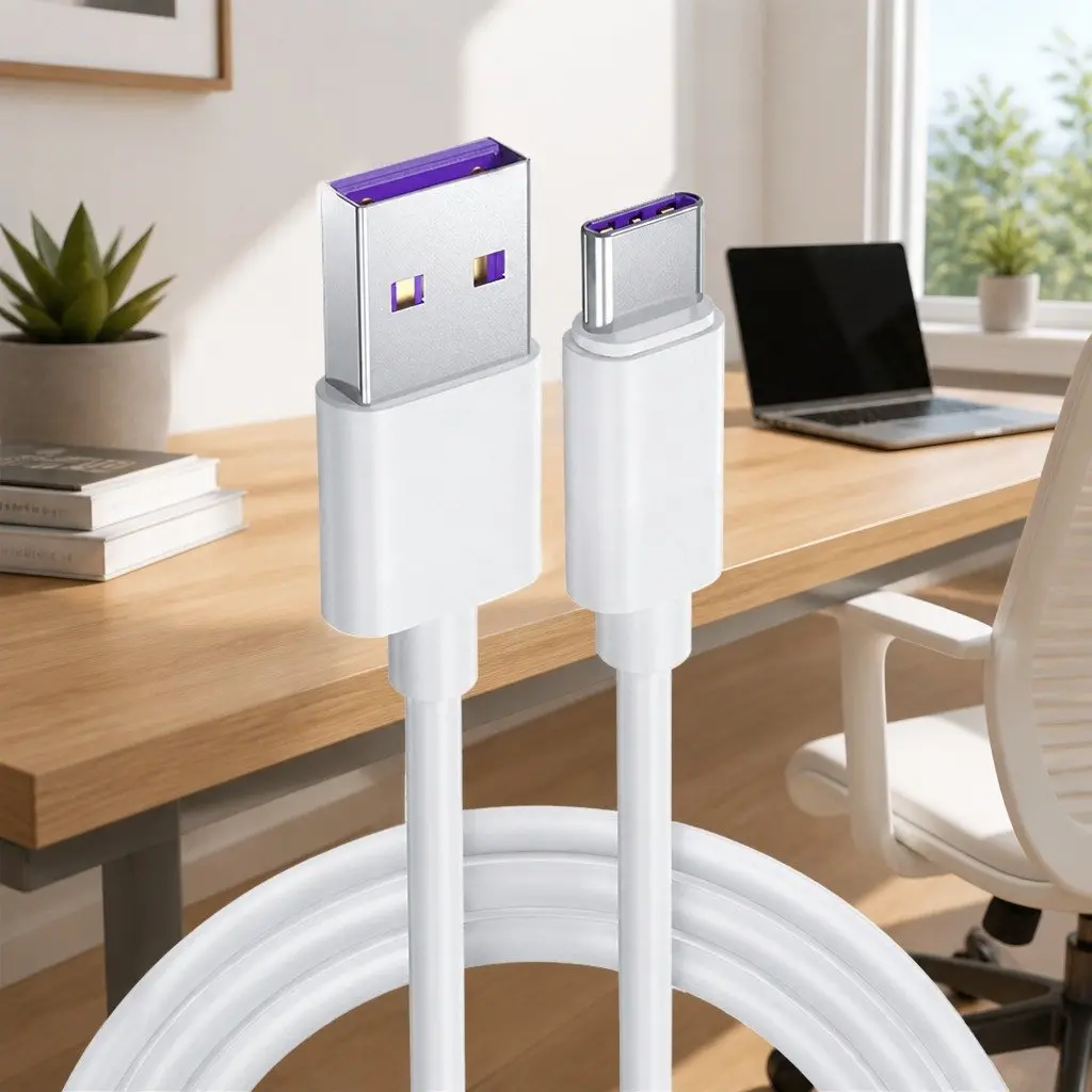 USB Type-C Fast Charging Cable Charger Cord 40W Quick Power Adapter Data