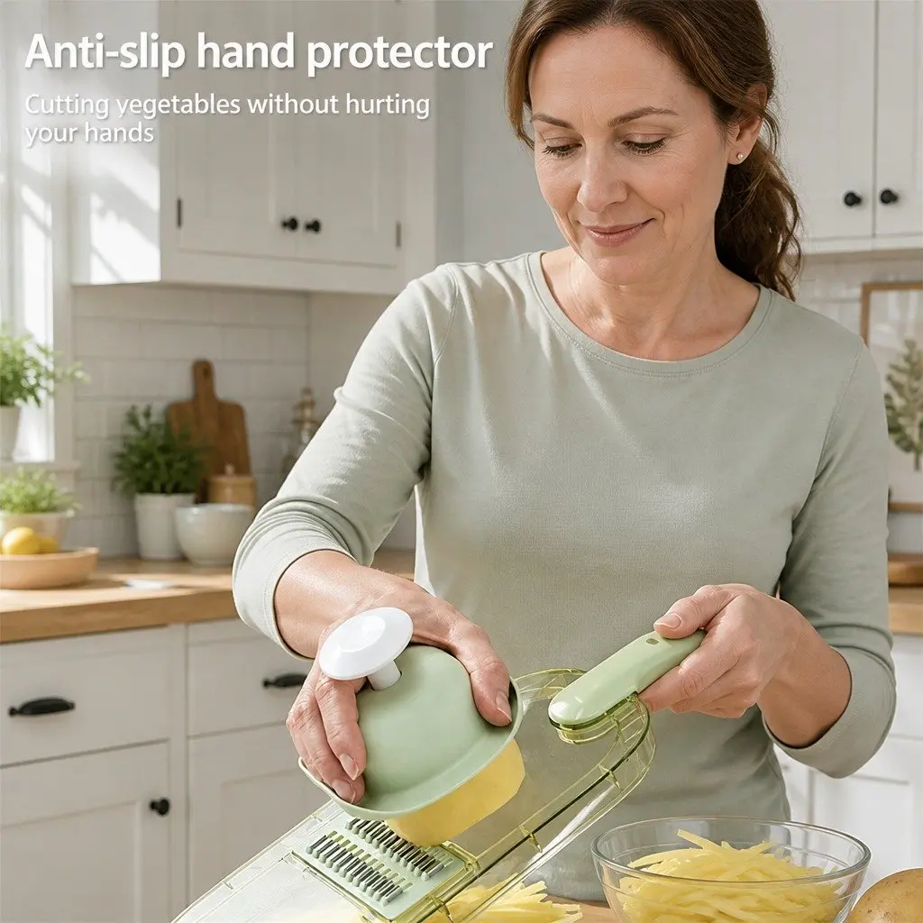 Peeler Slicer Shredder Vegetable Fruit Kitchen Cutter Multi-Functional Tool Set