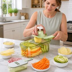 Compact Multi-Functional Vegetable Chopper for Easy Use
