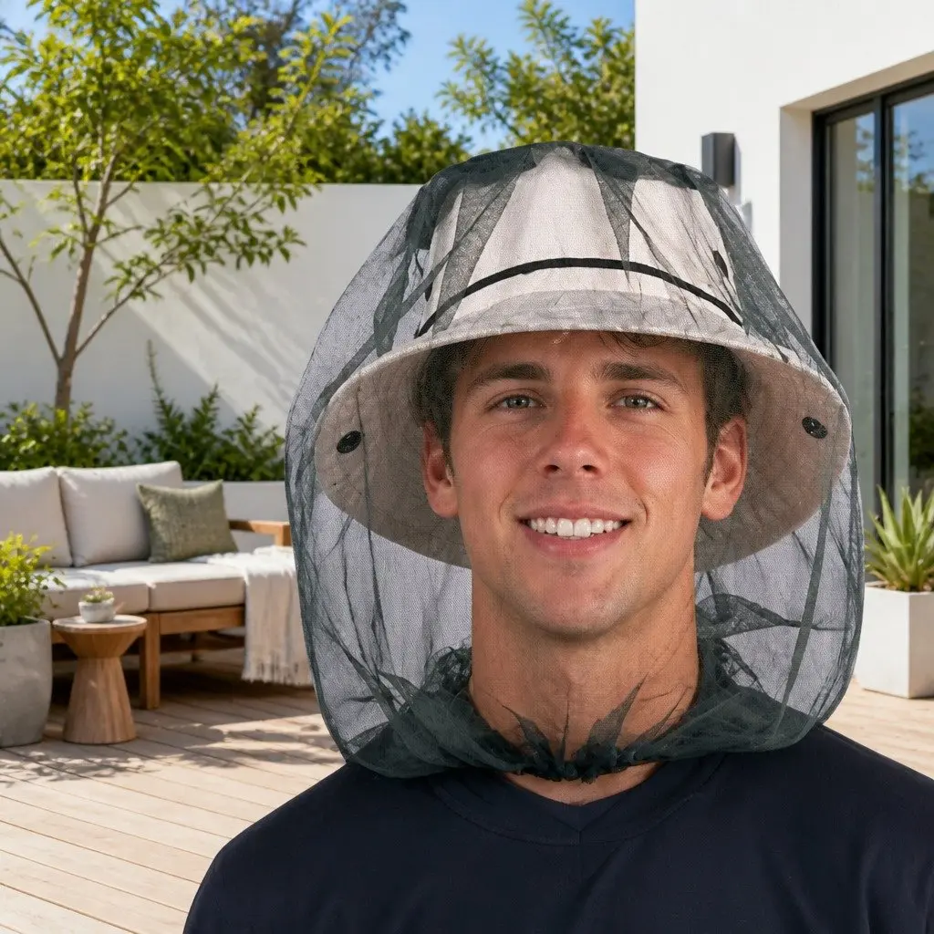 Face the Outdoors with Mosquito Head Net