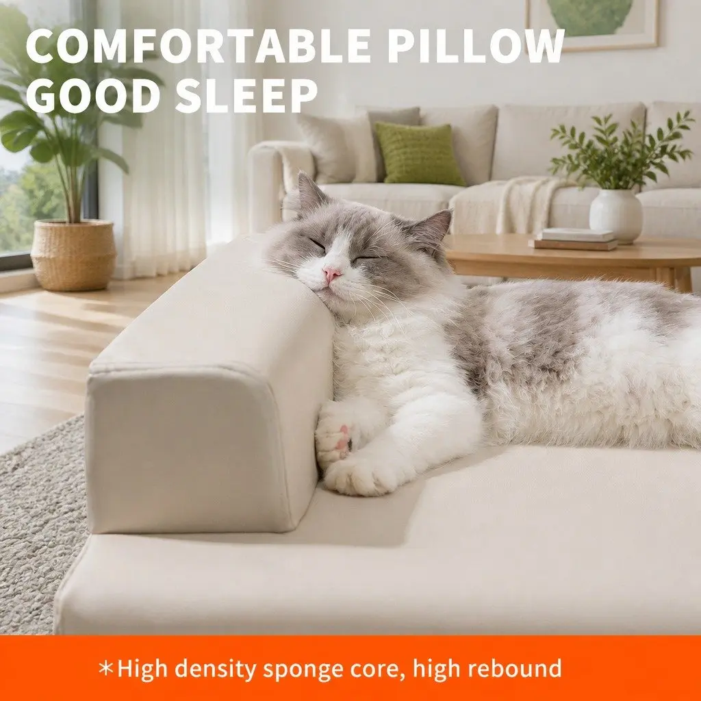 Dog Bed Pet Cat Puppy Cozy Nest Sofa Cushion Warm Soft Sleeping Mat