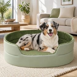 Concise Design: Avocado 3D Pet Nest Bed