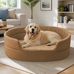 Concise and Comfortable Double-Sided Dog Bed