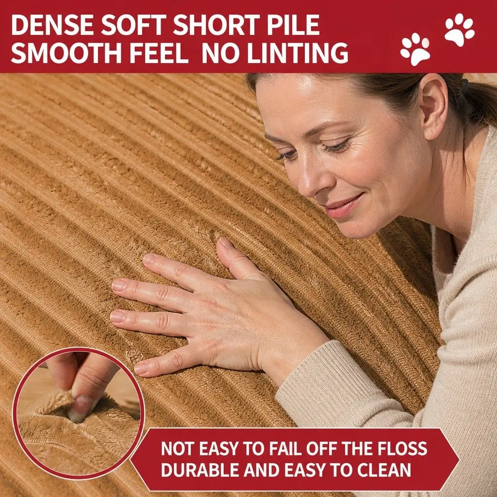 3D Semi-Enclosed Pet Nest Bed Spacious Khaki Cushion-Free Design