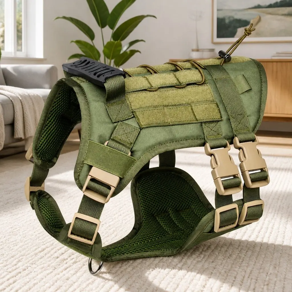 Dog Chest Harness with Back Bag Pet Walking Leash Strap Artifact Supplies