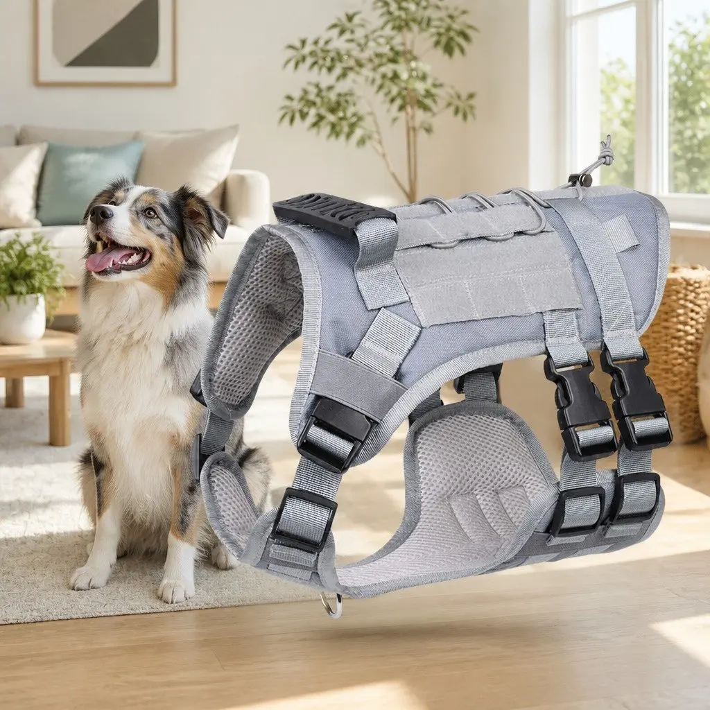 Dog Harness Breathable Mesh Vest Leash Pet Chest Rope Walking Training Gear