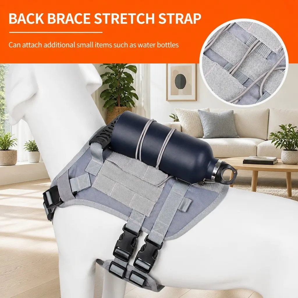 Dog Harness Breathable Mesh Vest Leash Pet Chest Rope Walking Training Gear