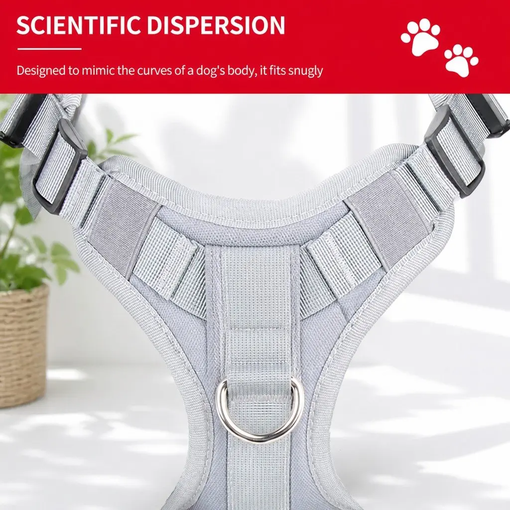 Dog Harness Breathable Mesh Vest Leash Pet Chest Rope Walking Training Gear