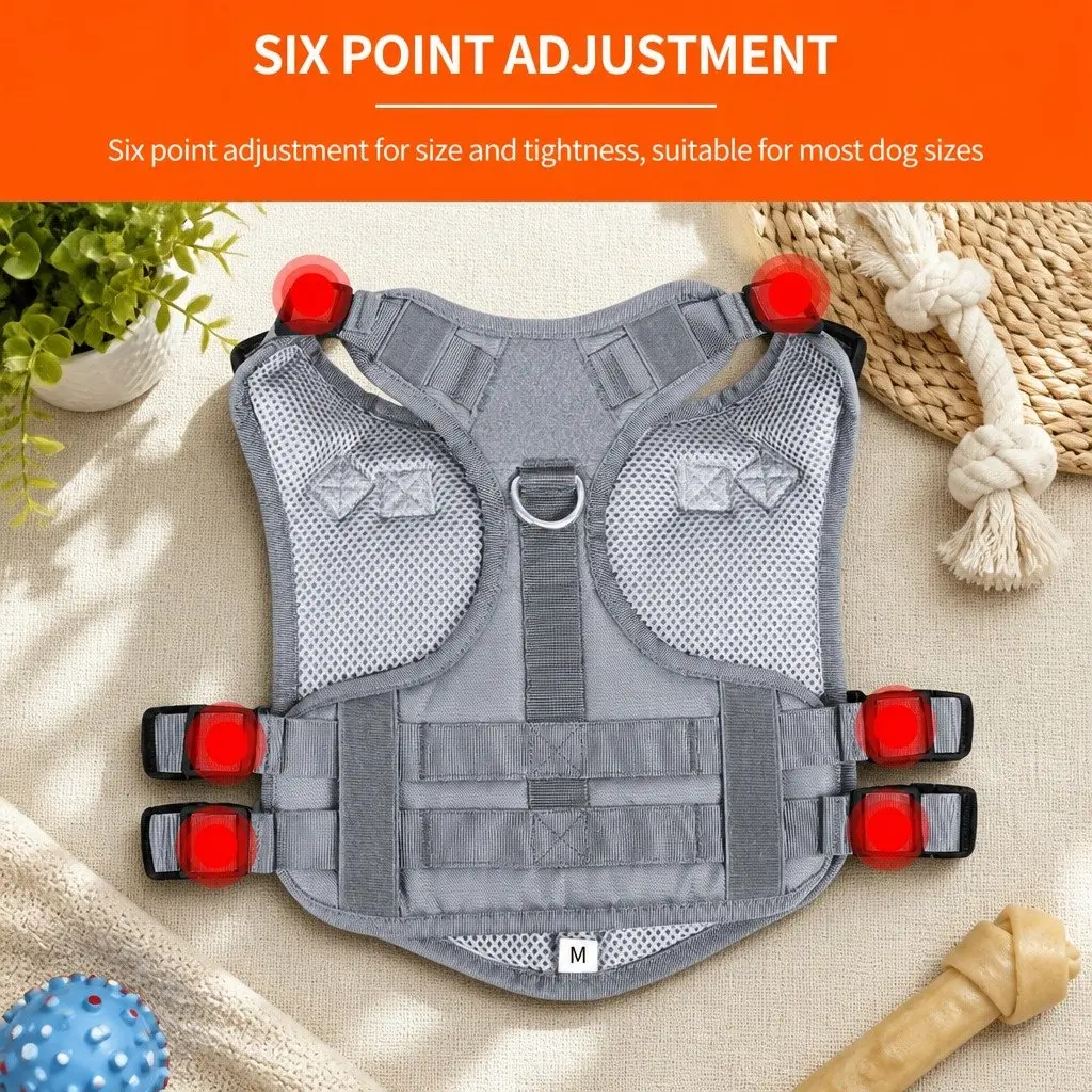 Adjustable Dog Harness Vest for Small Large Dogs Puppy Chest Strap Walking